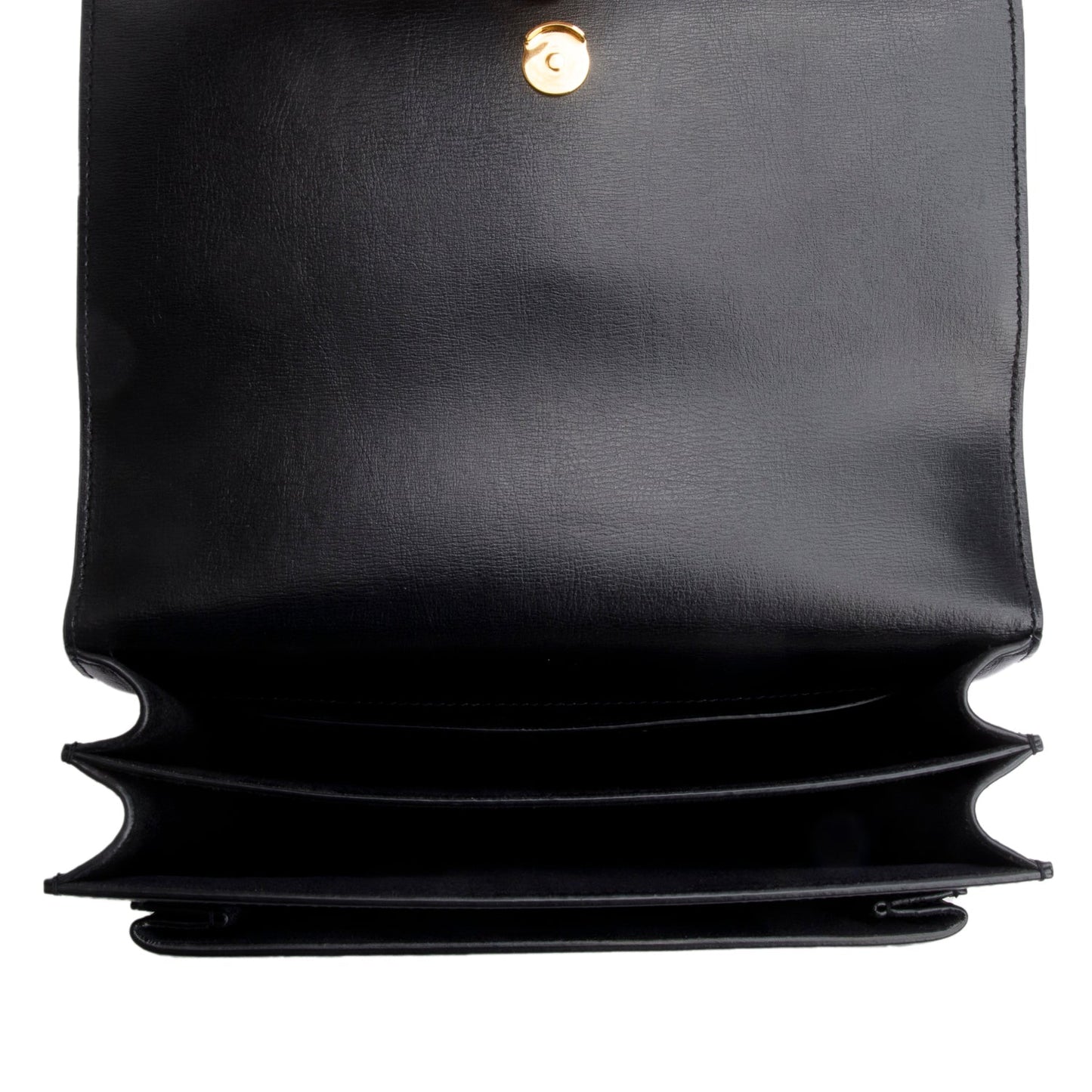 Saint Laurent 2021 Black Calfskin Leather Medium Sunset Shoulder Bag