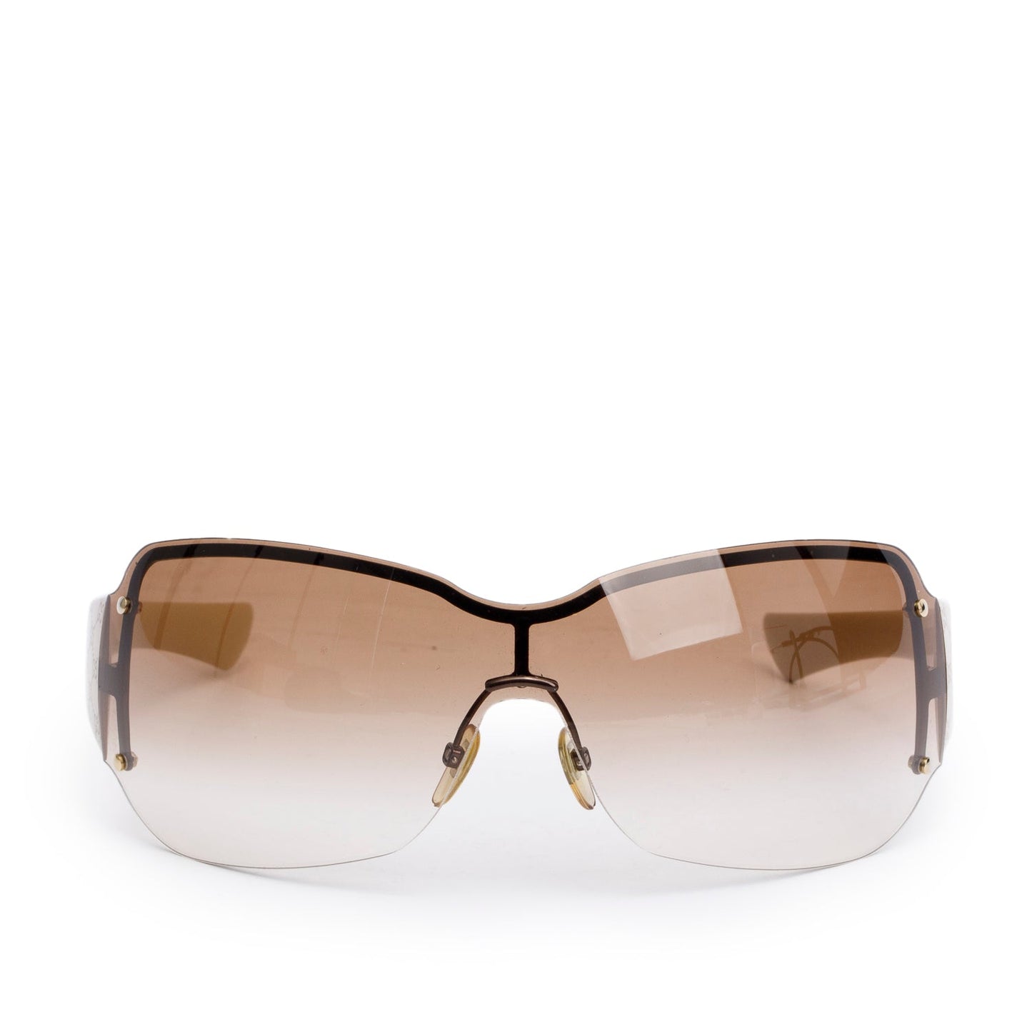 Gucci GG1825/S Brown GG Signature Acetate Shield Sunglasses