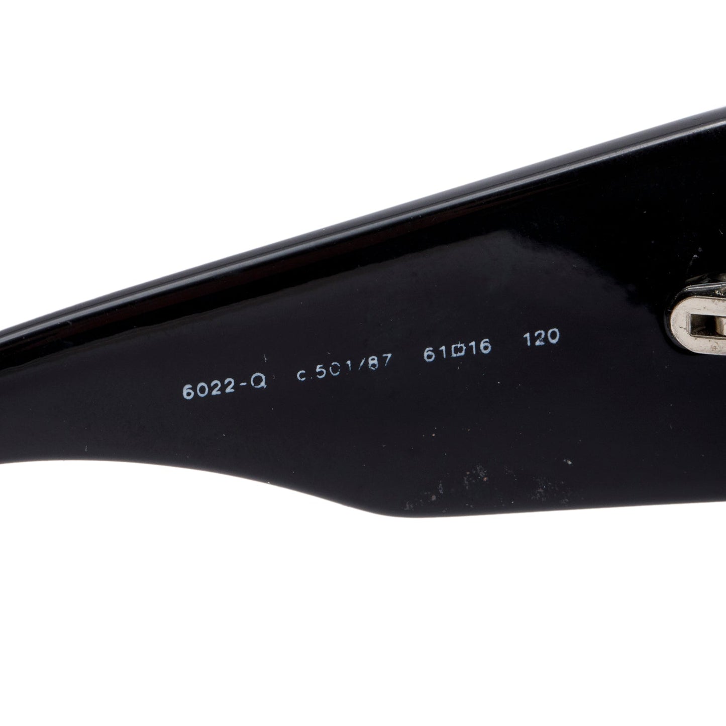 Chanel 6022-Q Black Acetate CC Logo Sunglasses