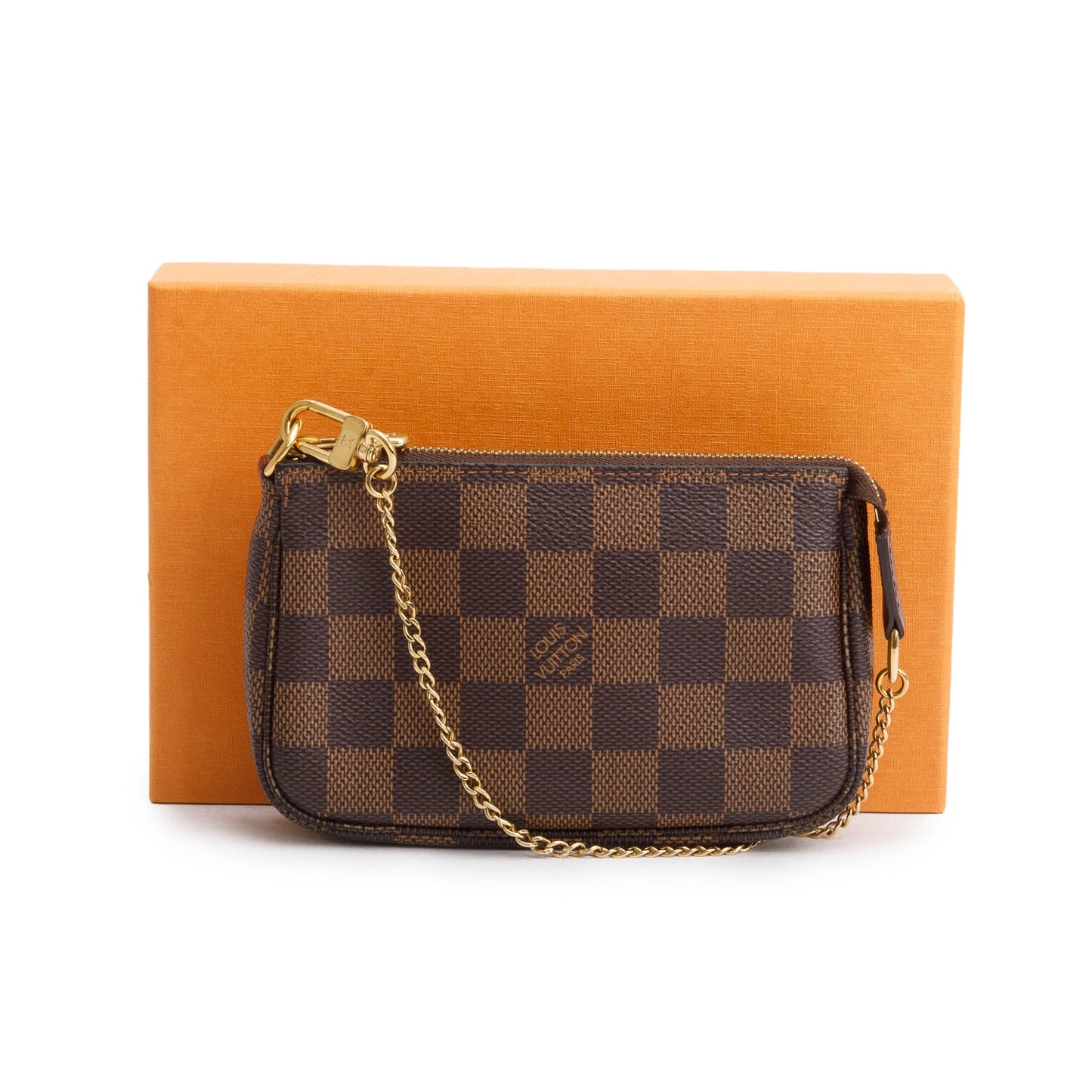 Louis Vuitton 2022 Damier Ebene Mini Pochette Accessories