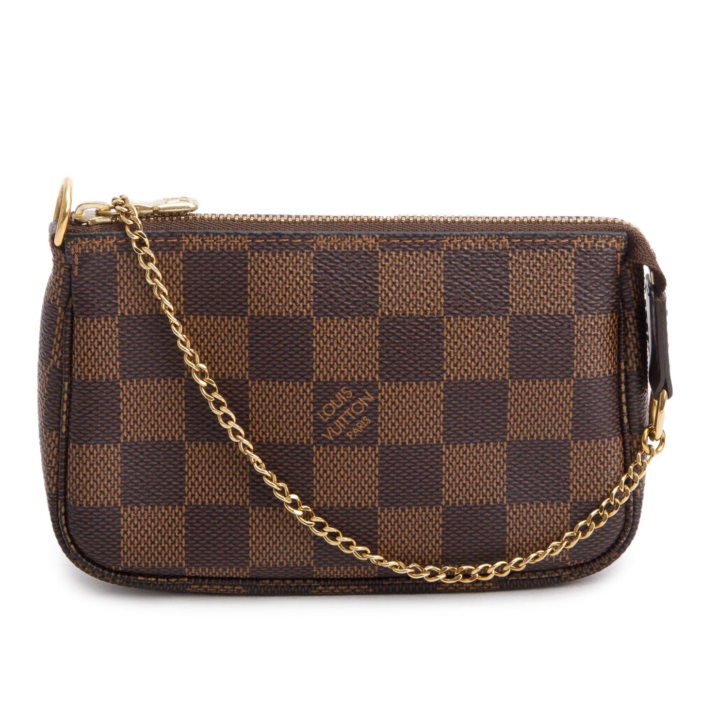 Louis Vuitton 2022 Damier Ebene Mini Pochette Accessories