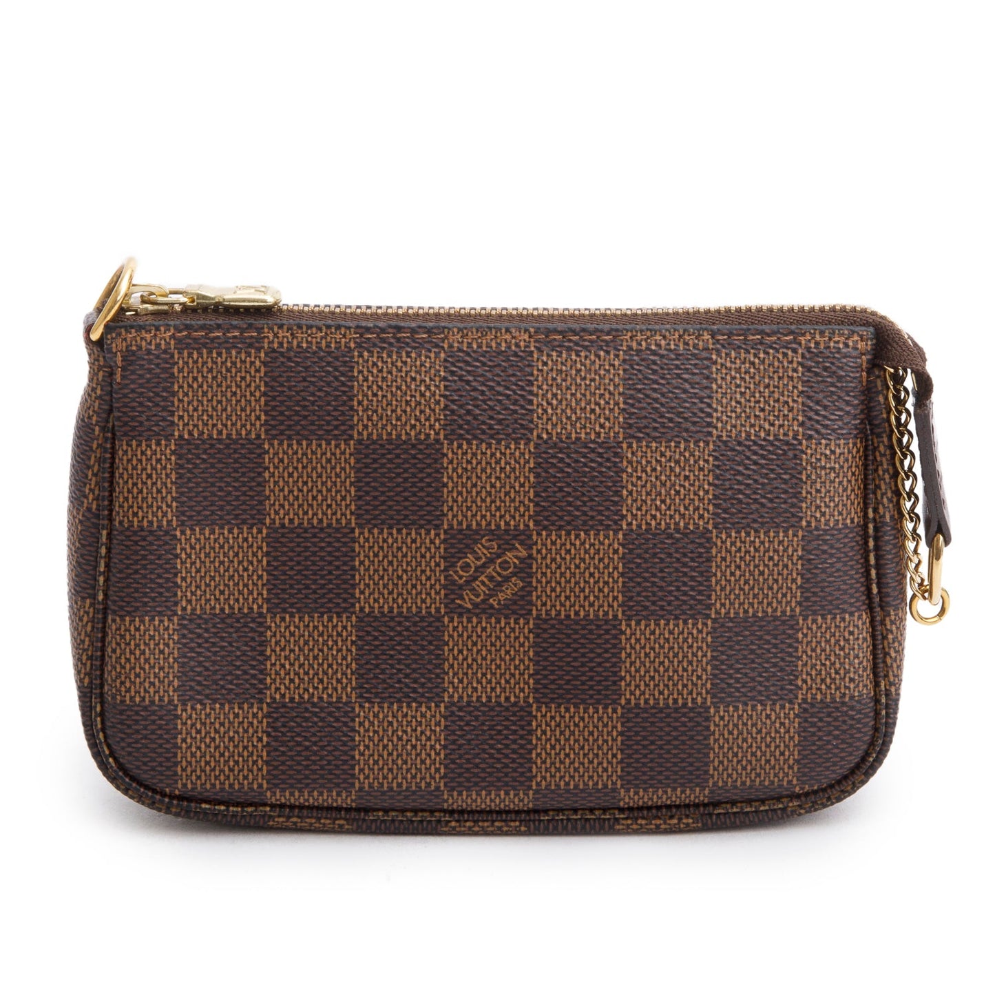 Louis Vuitton 2022 Damier Ebene Mini Pochette Accessories