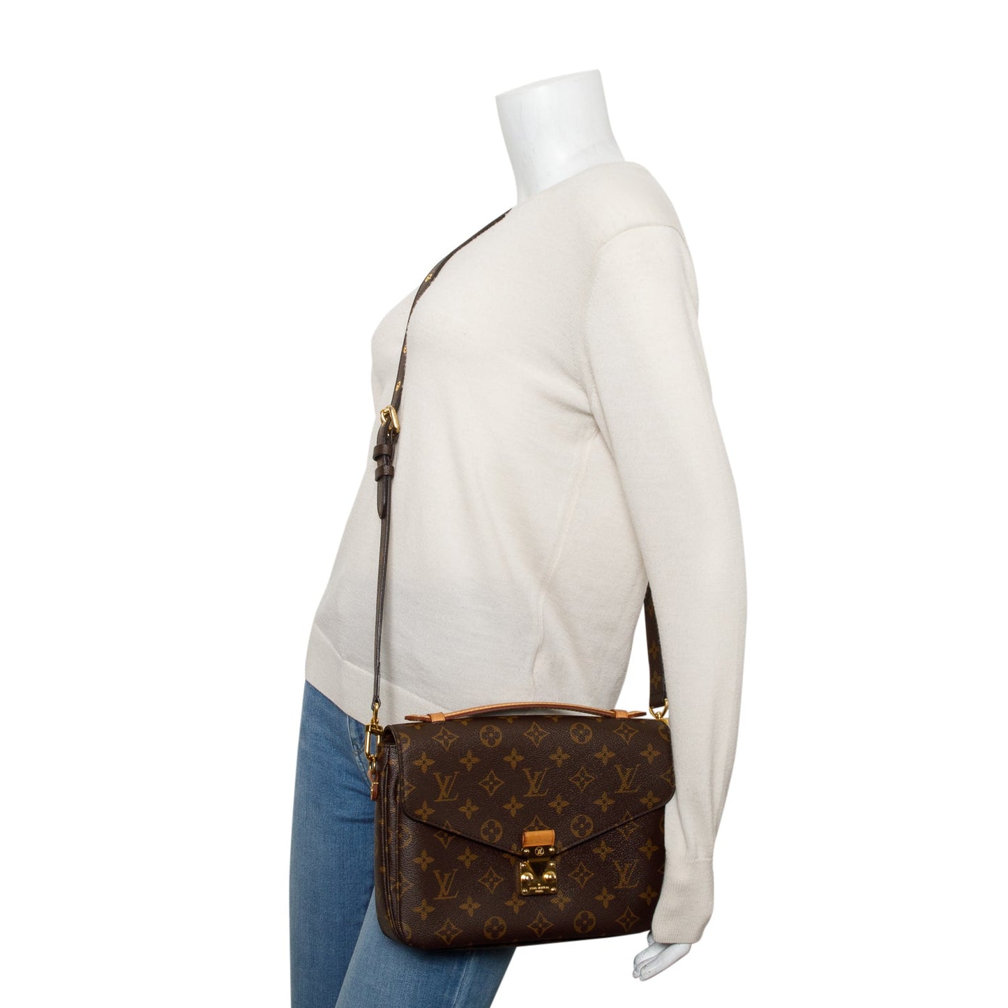 Louis Vuitton Monogram Pochette Metis