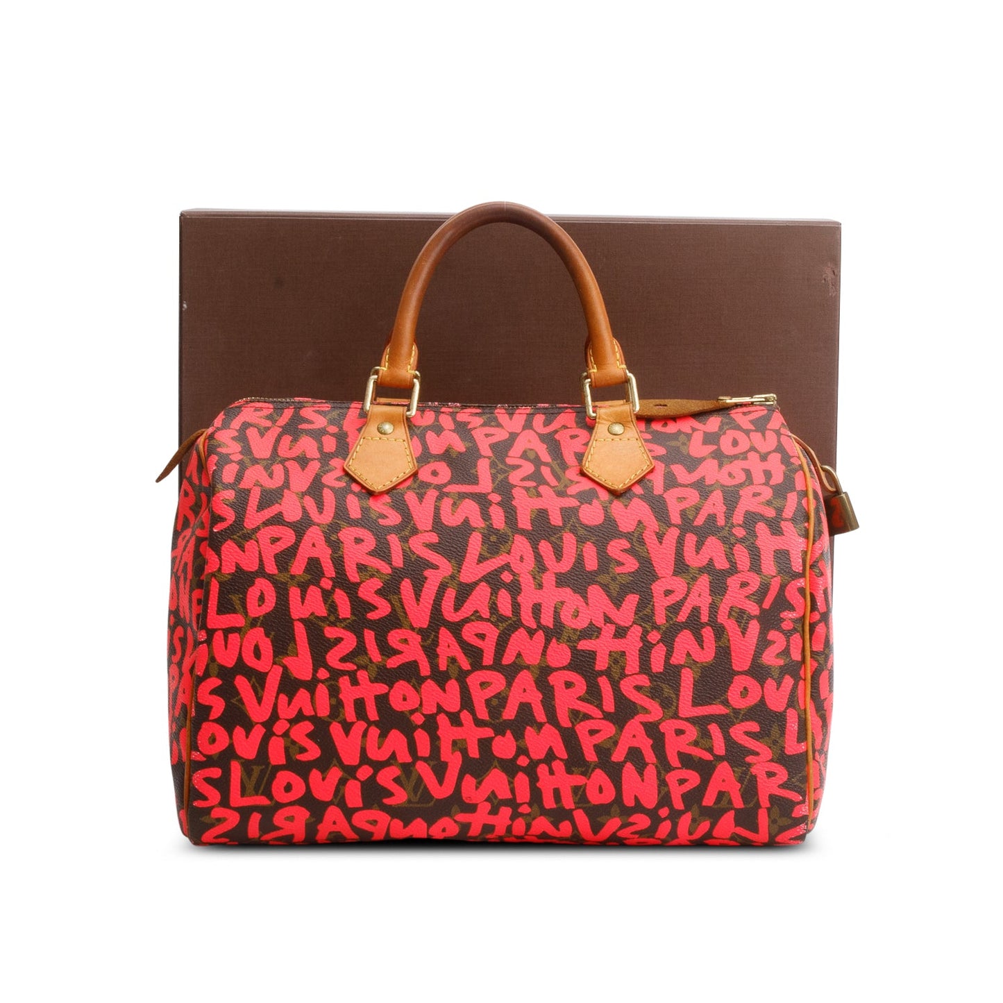 Louis Vuitton Pink Monogram Graffiti Speedy 30