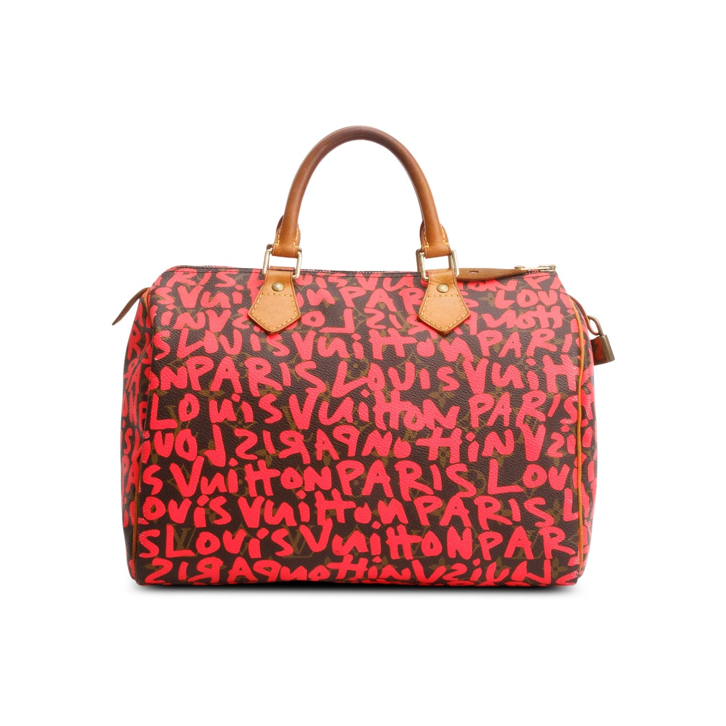 Louis Vuitton Pink Monogram Graffiti Speedy 30