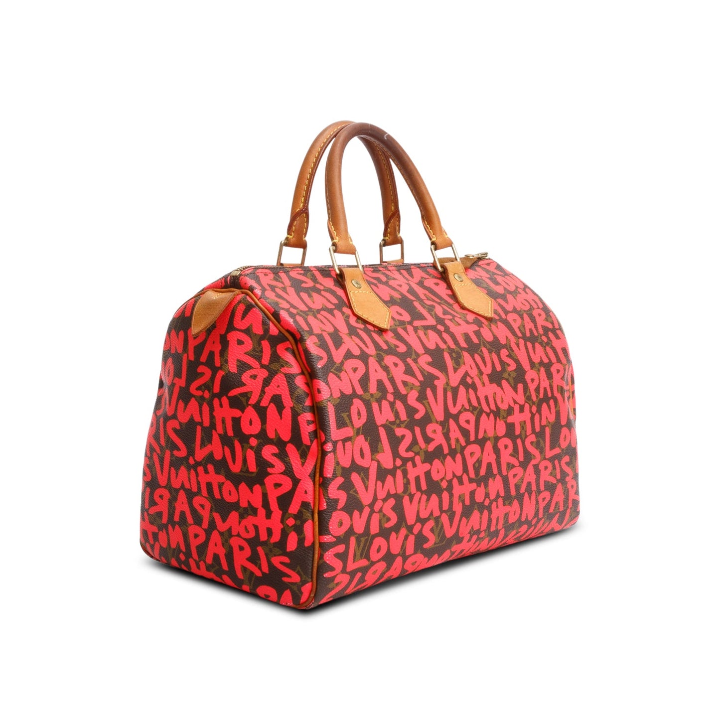 Louis Vuitton Pink Monogram Graffiti Speedy 30