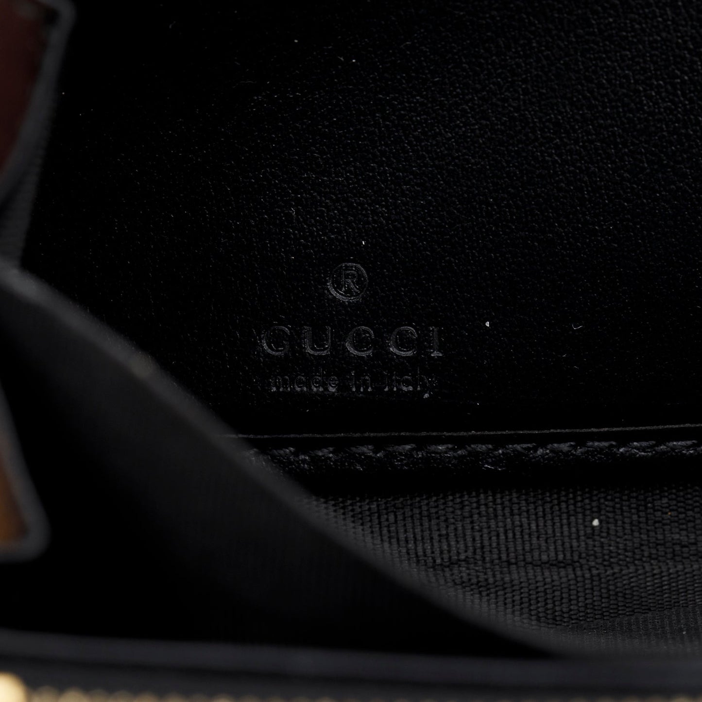 Gucci Black Calfskin GG Matelasse Marmont Zip Around Wallet