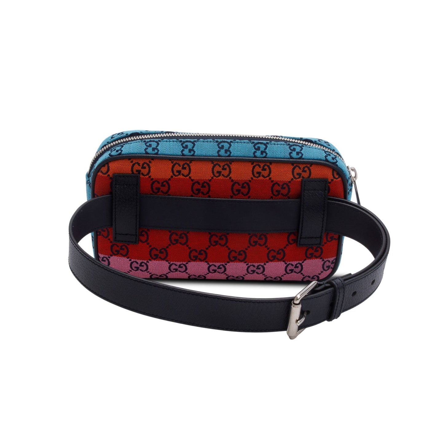 Gucci Rainbow Monogram Multicolor Retro Interlocking G Belt Bag