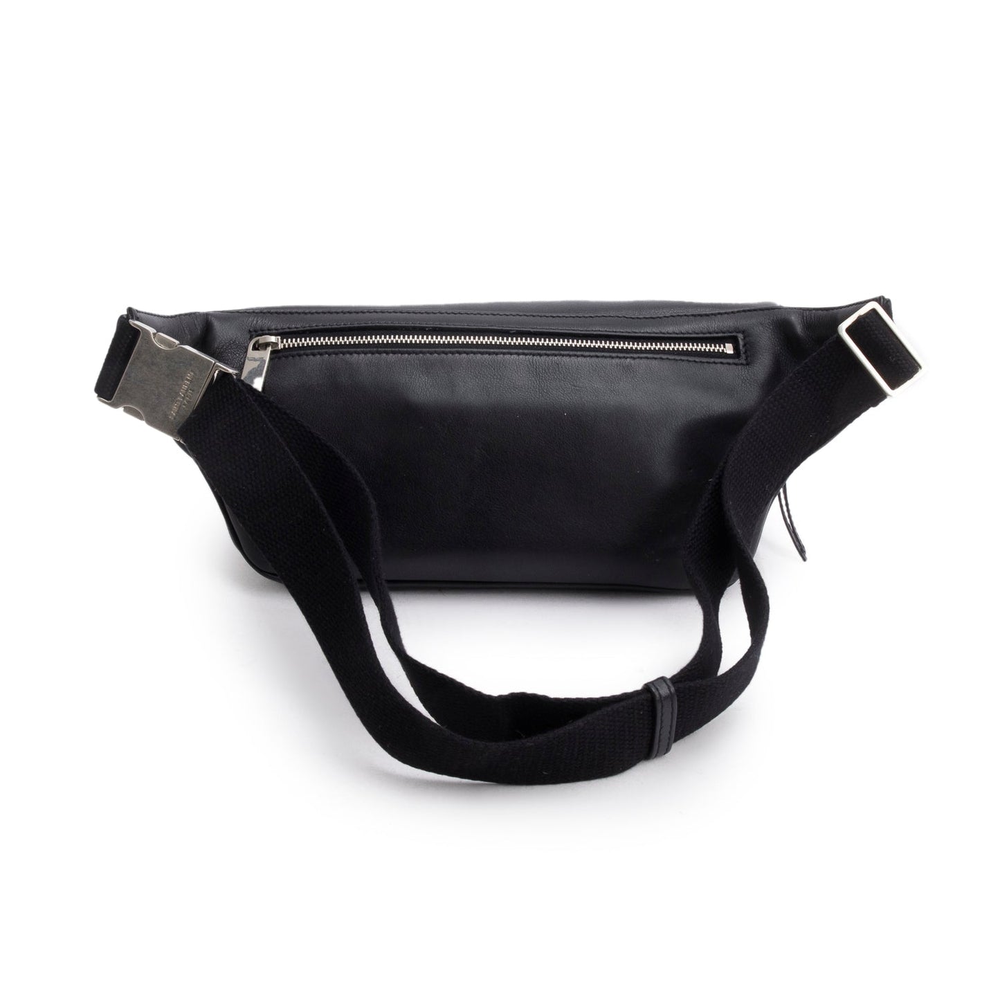 Saint Laurent Black Marsupio Calfskin Belt Bag