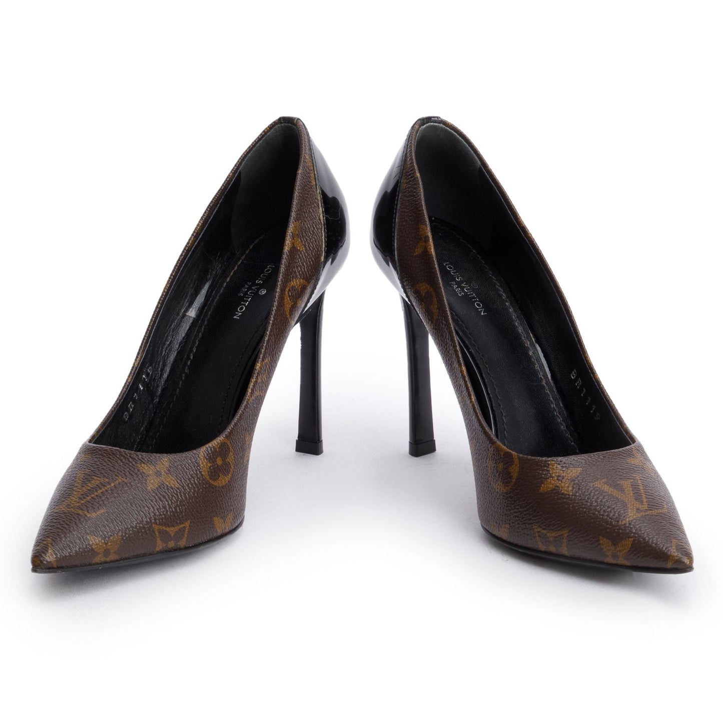 Louis Vuitton 2022 Monogram Canvas Cherie Pumps, Size 37