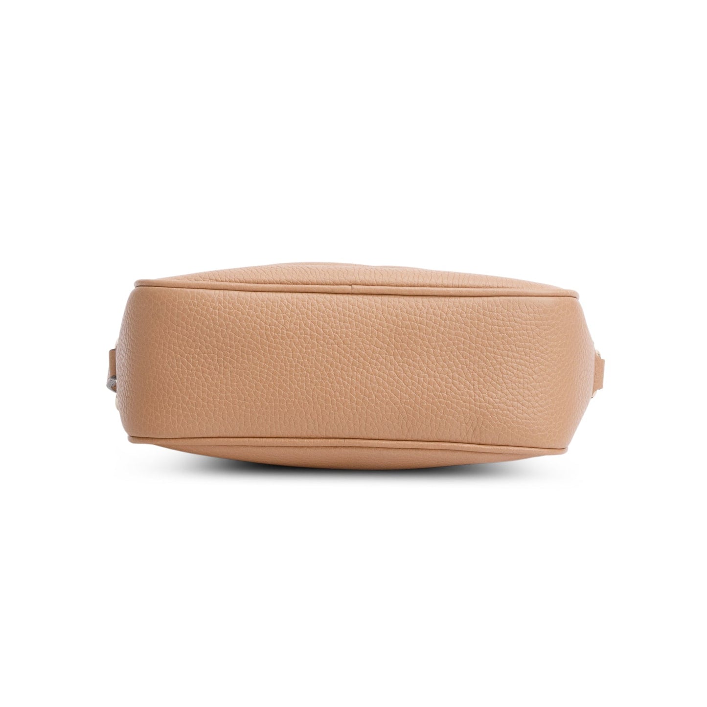 Gucci Beige Pebbled Calfskin Leather Small Soho Disco Bag