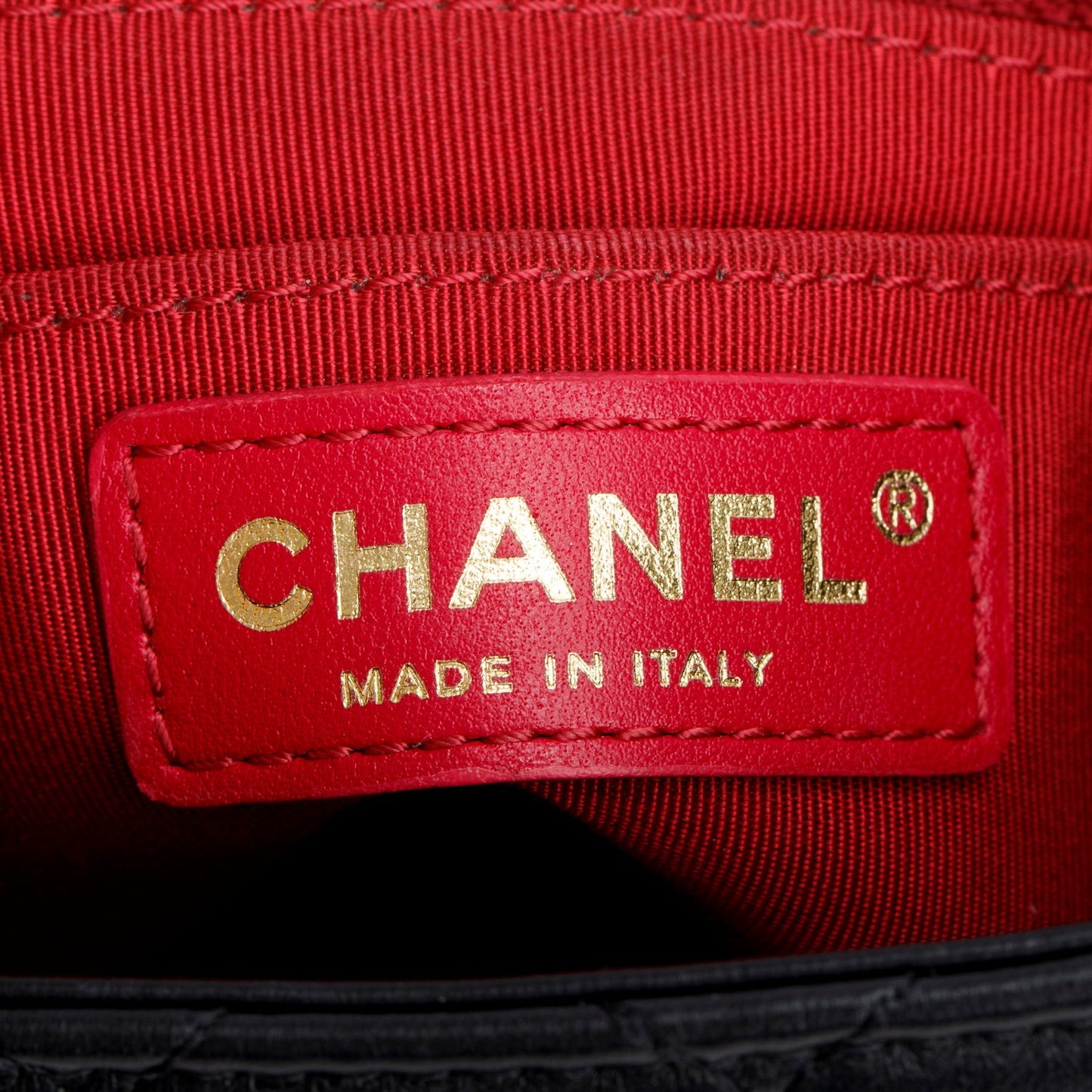 Chanel 2020 Black Lambskin Romance Mini Square Flap Bag