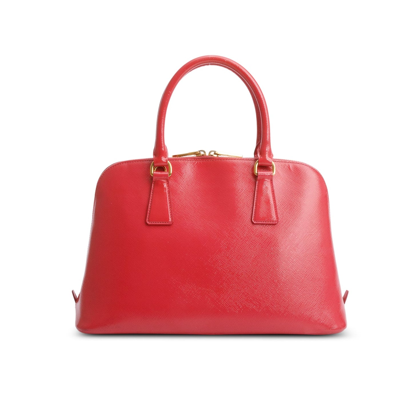 Prada Pink Medium Saffiano Vernice Promenade Tote