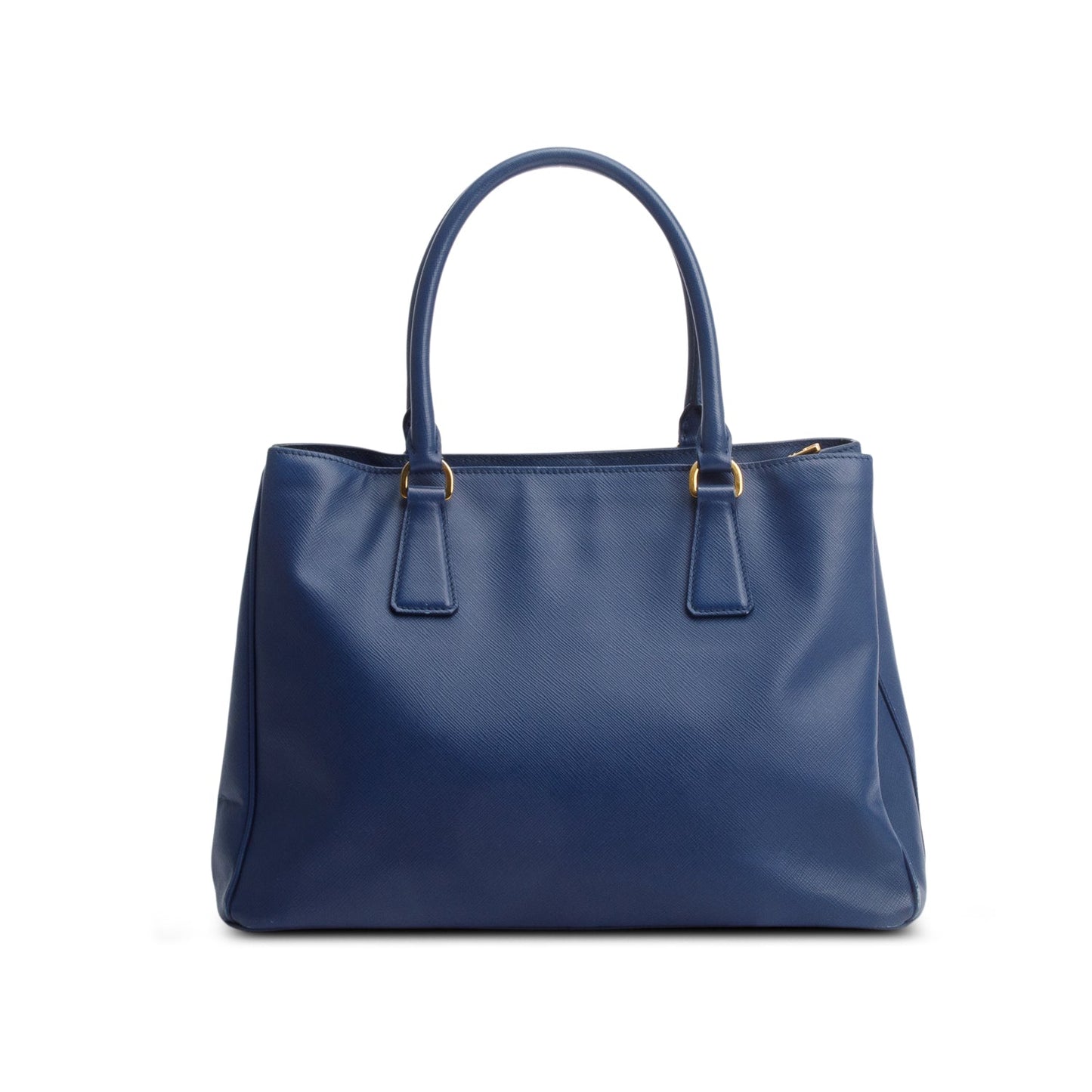 Prada Blue Saffiano Lux Medium Galleria Tote