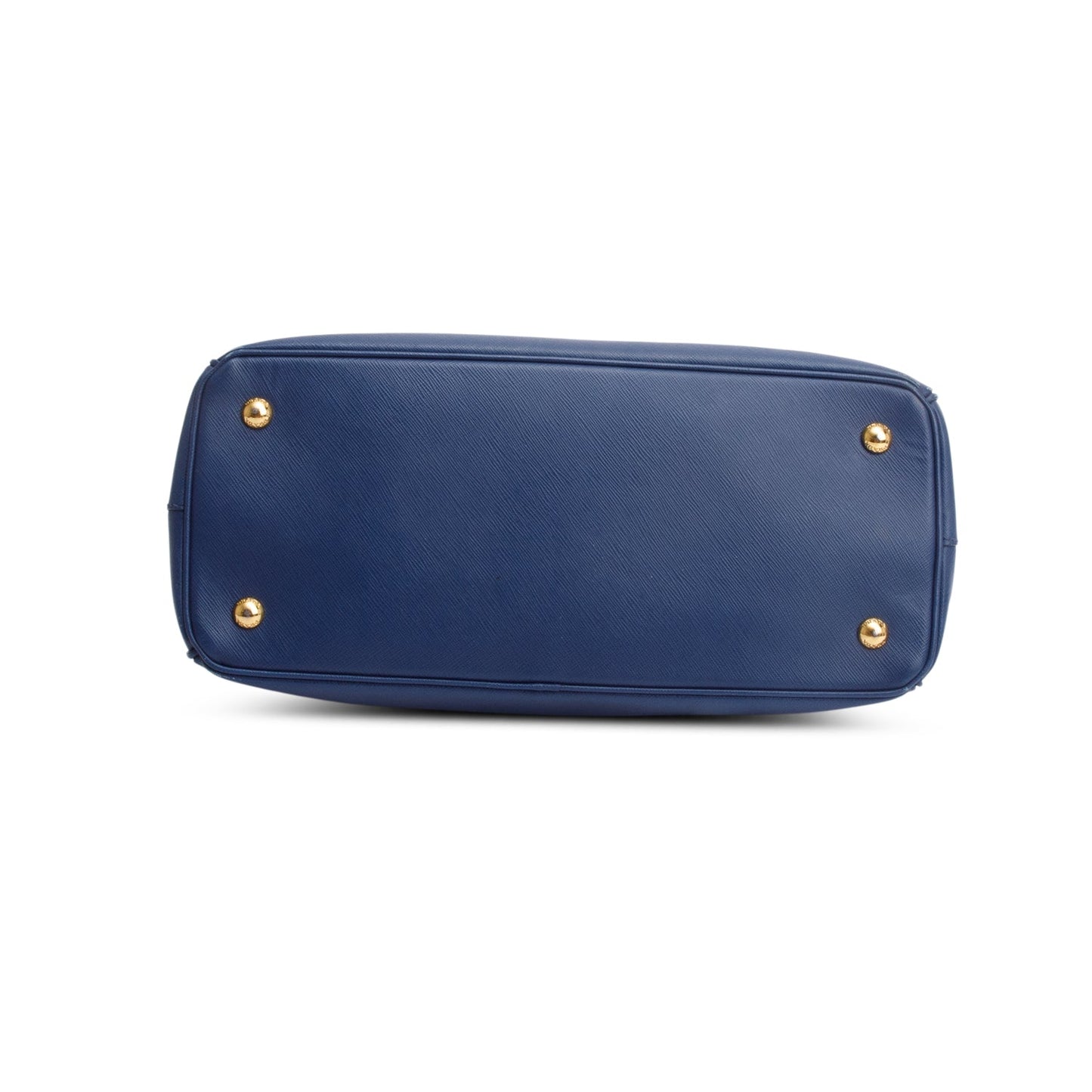Prada Blue Saffiano Lux Medium Galleria Tote