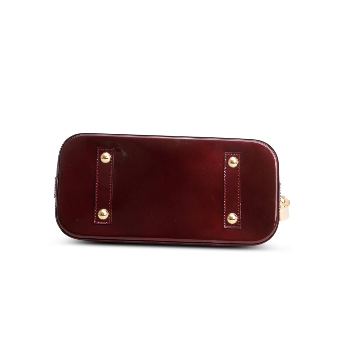 Louis Vuitton Burgundy Monogram Vernis Alma PM