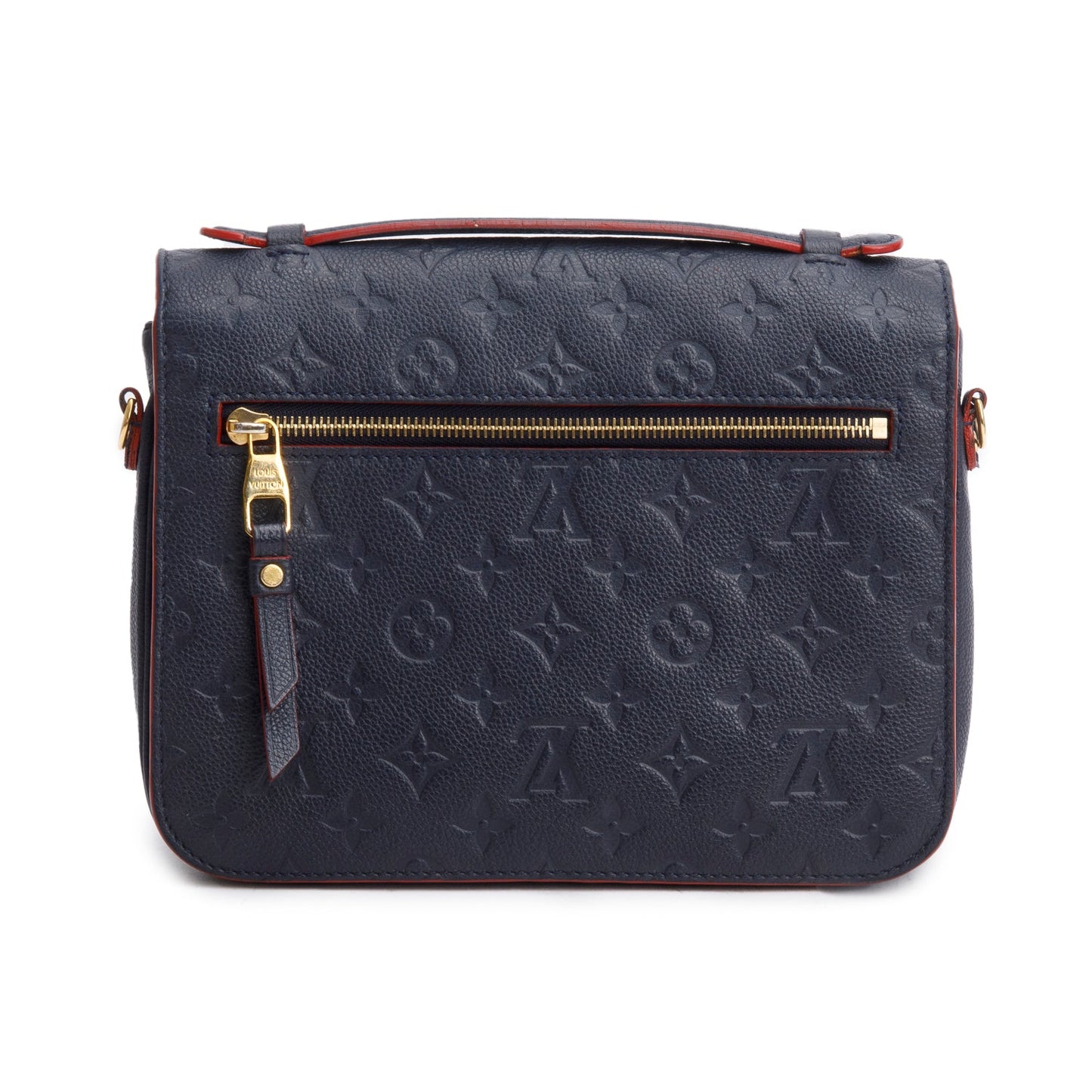 Louis Vuitton Navy Monogram Empreinte Leather Pochette Metis