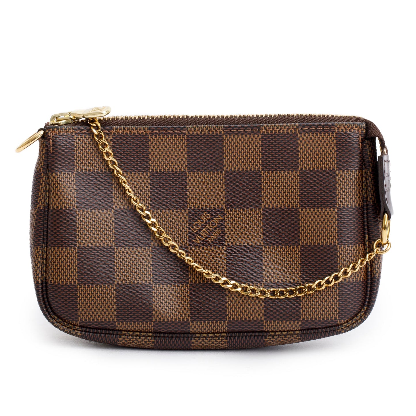 Louis Vuitton 2020 Damier Ebene Mini Pochette Accessoires