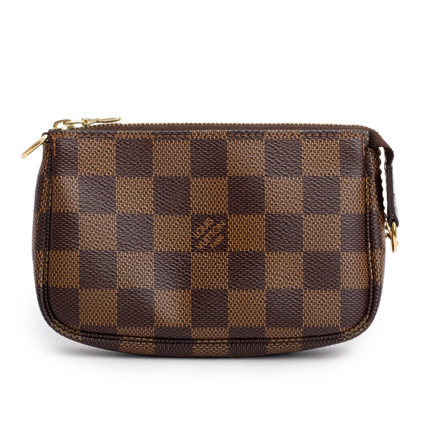 Louis Vuitton 2020 Damier Ebene Mini Pochette Accessoires