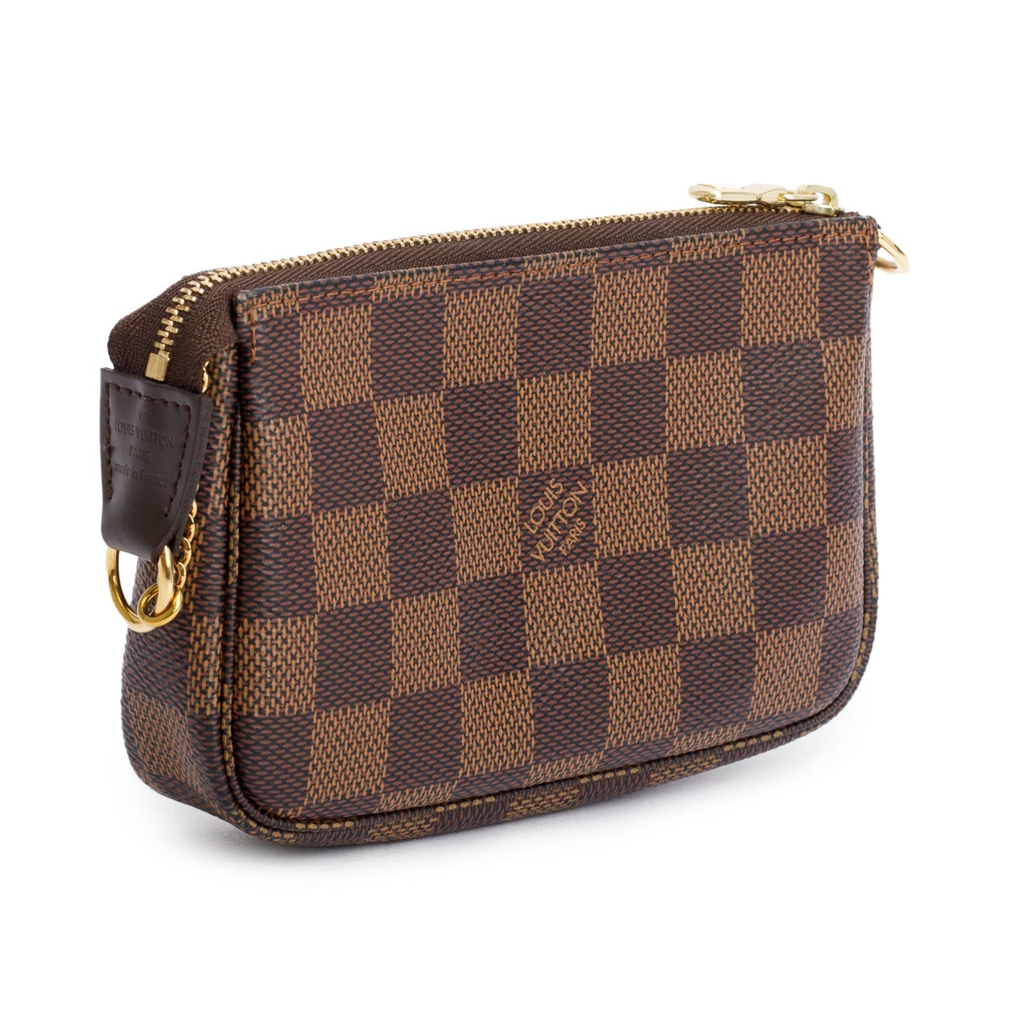 Louis Vuitton 2020 Damier Ebene Mini Pochette Accessoires