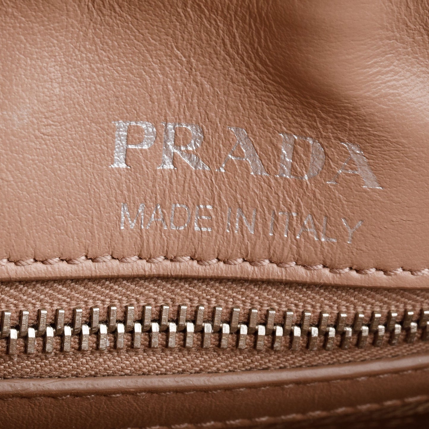 Prada Pink Soft Calfskin Diagramme Crossbody Bag