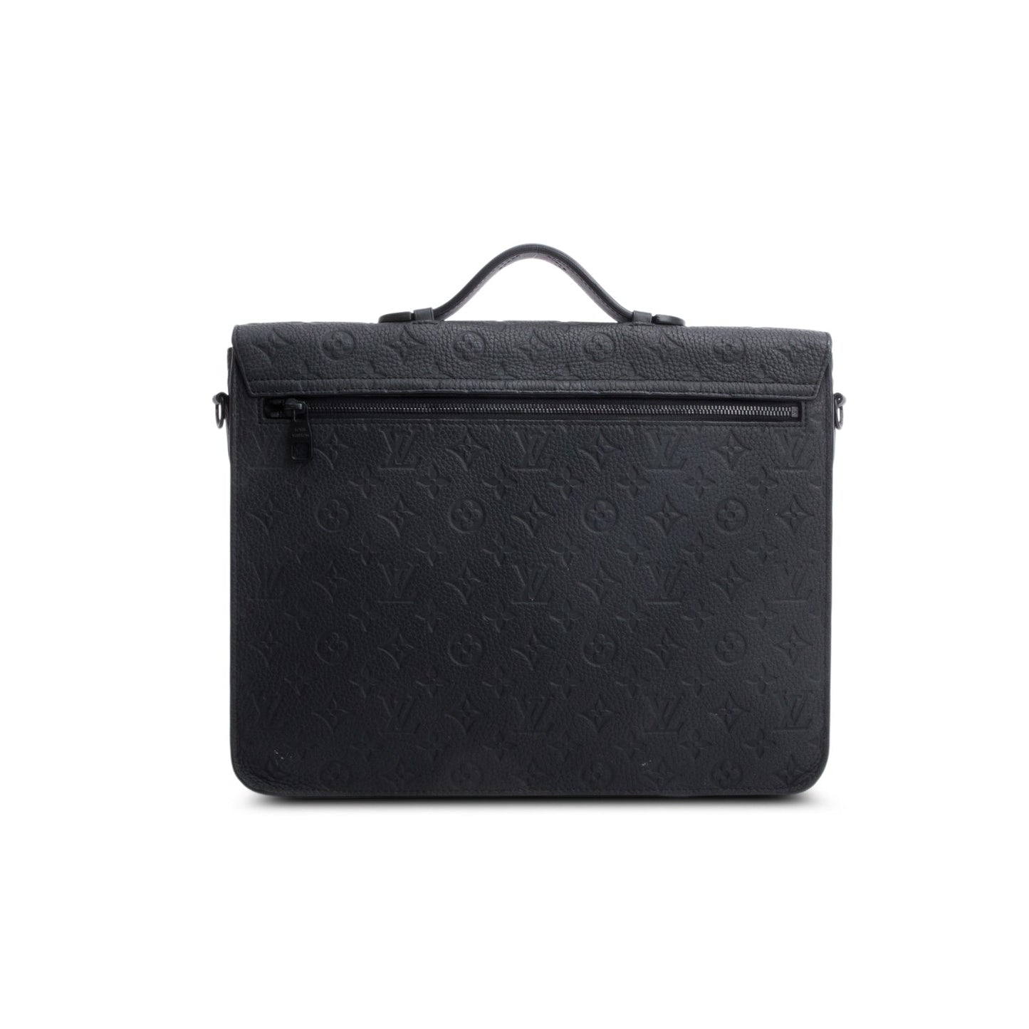 Louis Vuitton Black Taurillon Monogram S Lock Briefcase