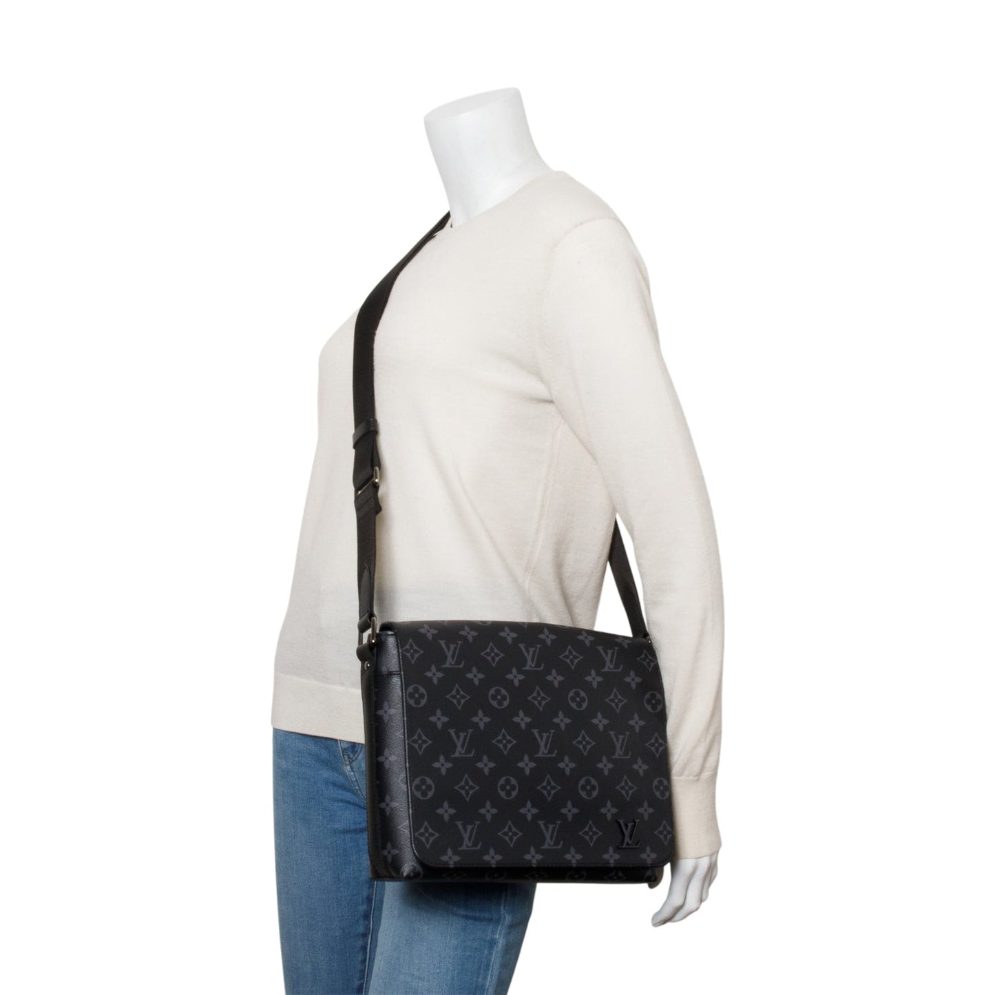 Louis Vuitton Monogram Eclipse District PM Bag