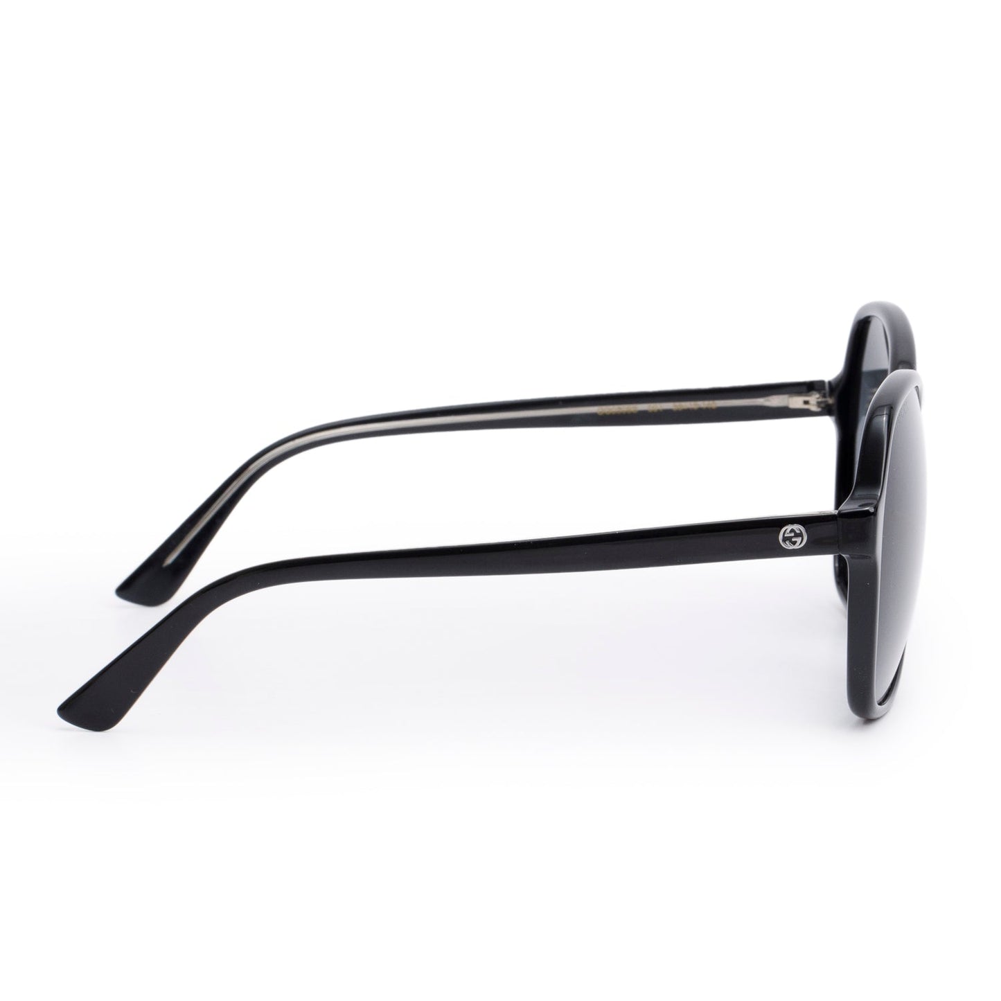 Gucci GG509S Black Acetate GG Square Sunglasses