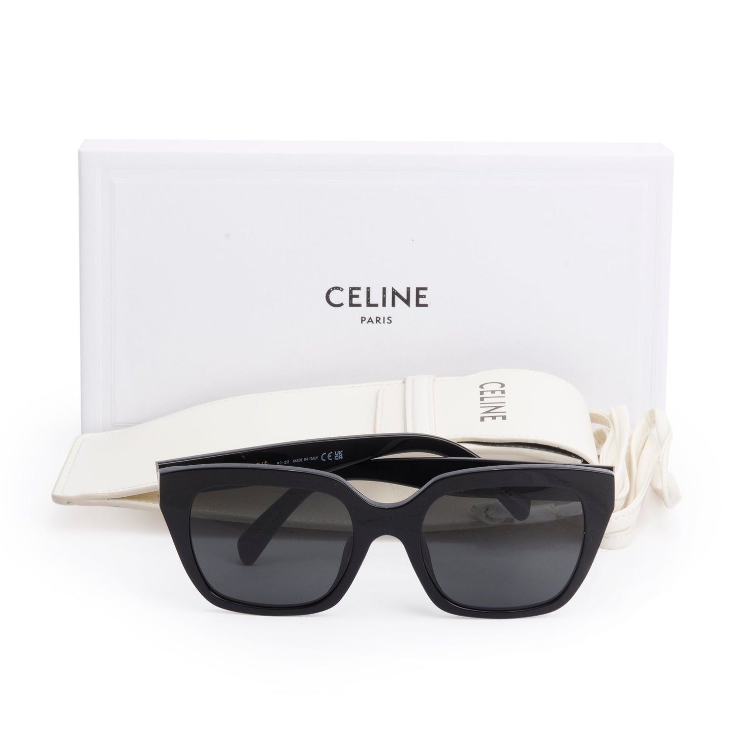 Celine CL40198F Black Square Sunglasses