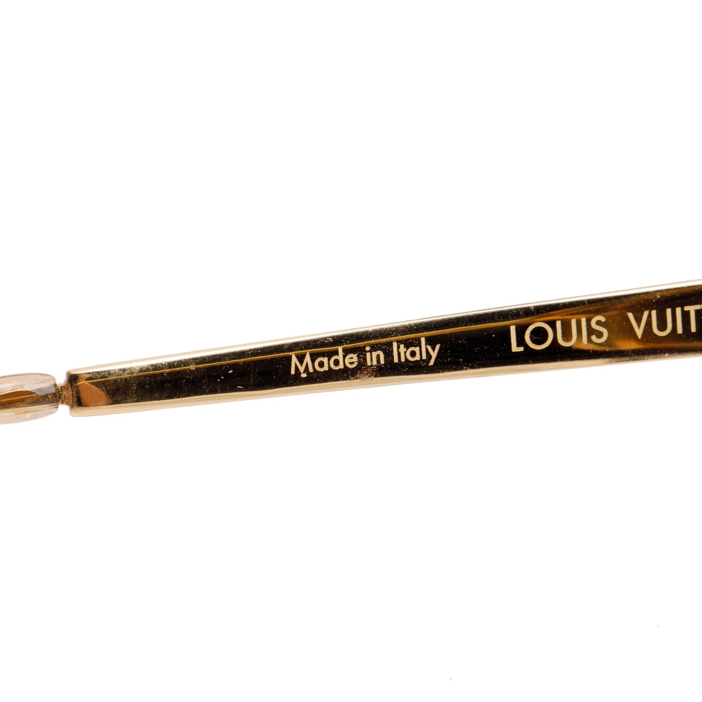 Louis Vuitton Z0800W Brown Glitter Round Sunglasses