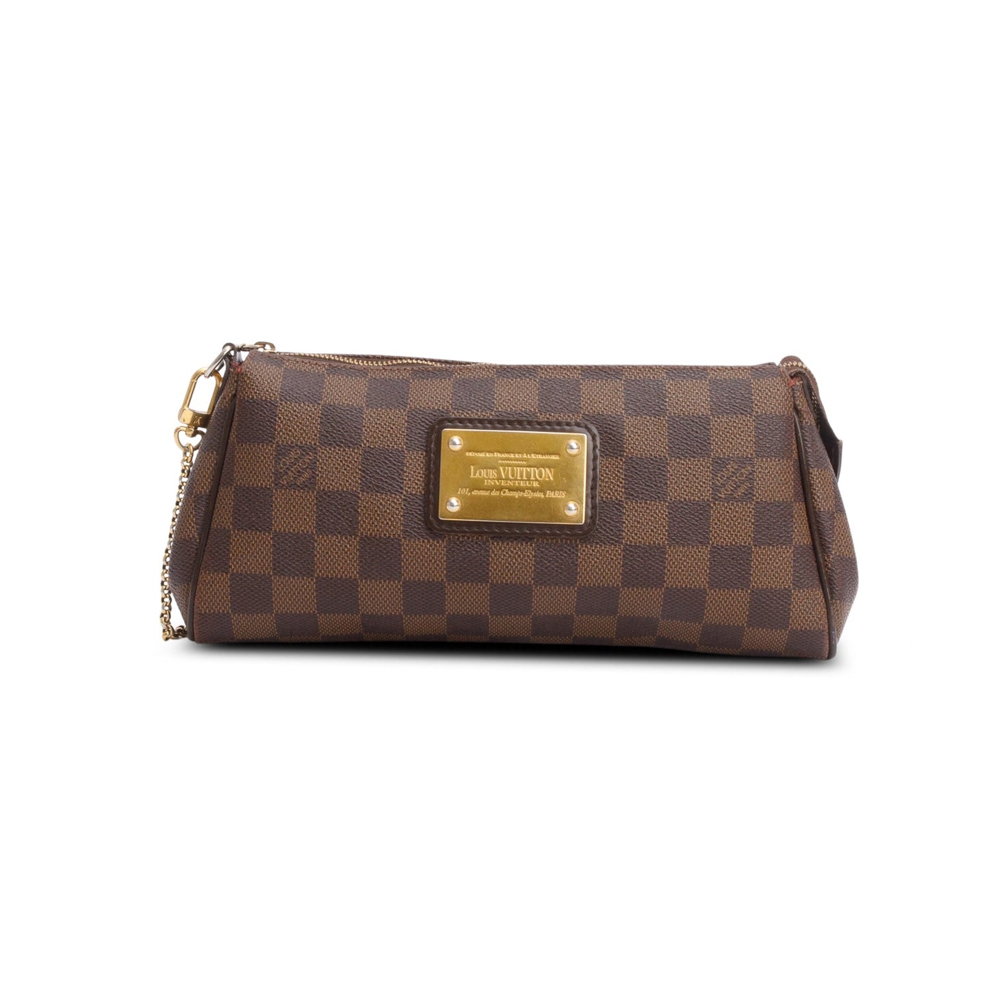 Louis Vuitton Damier Ebene Eva Clutch