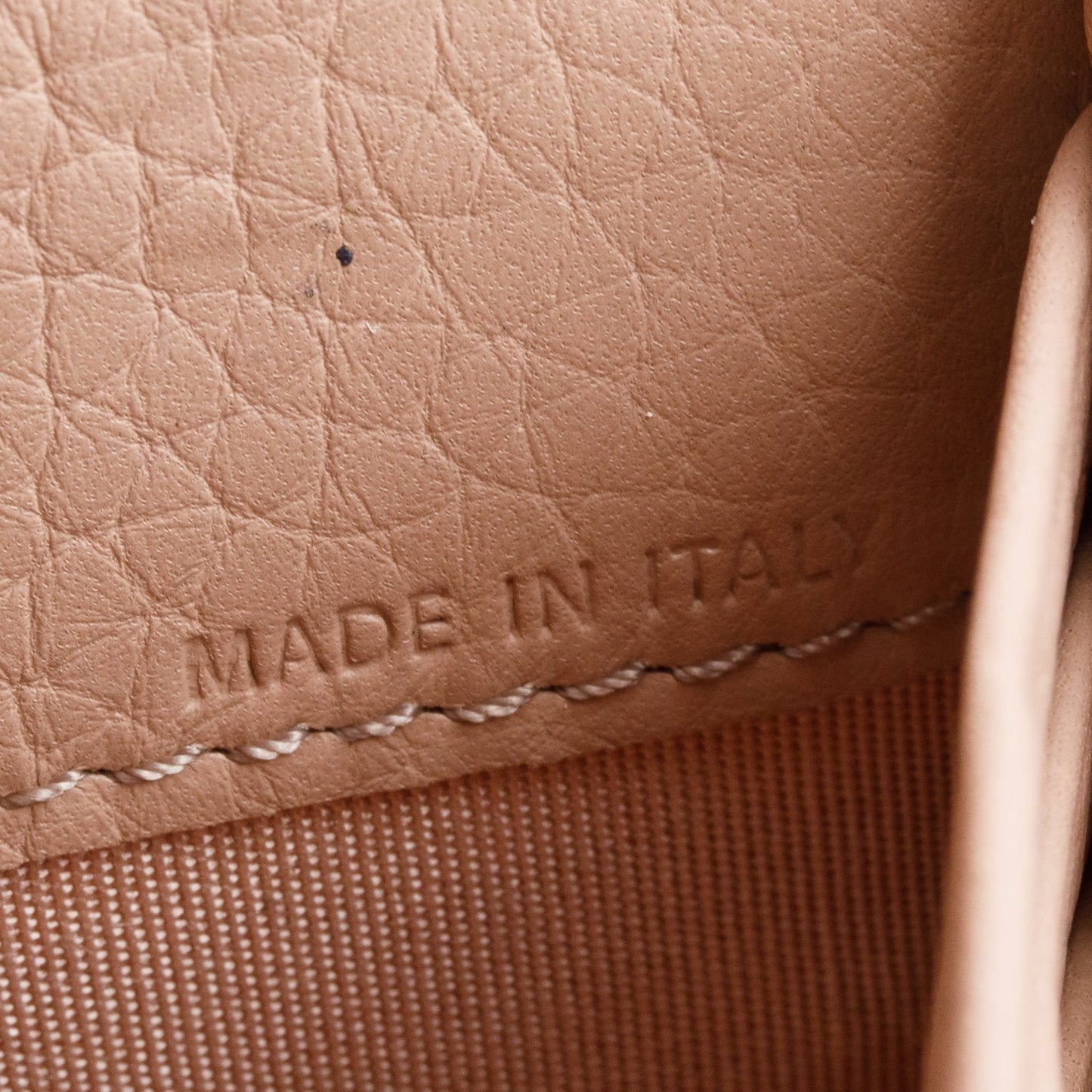 Valentino Pink Pebbled Calfskin Rockstud Envelope Wallet on Chain