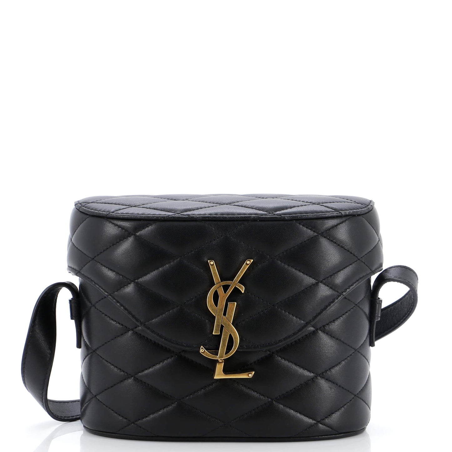 Luxury Saint Laurent Trending 2025 June Box Bag Quilted Leather