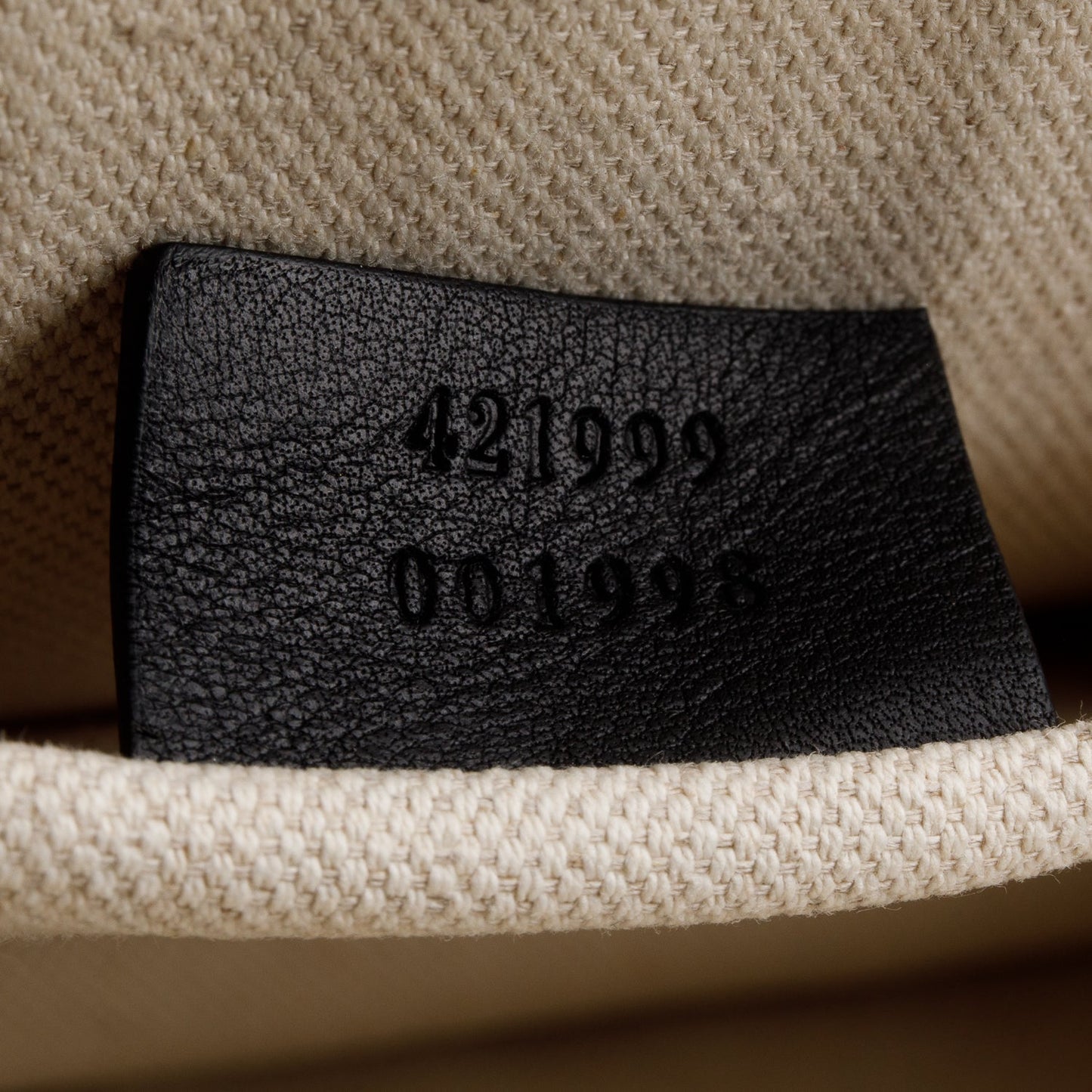 Gucci Black Calfskin Leather Large Dionysus Bamboo Top Handle Bag