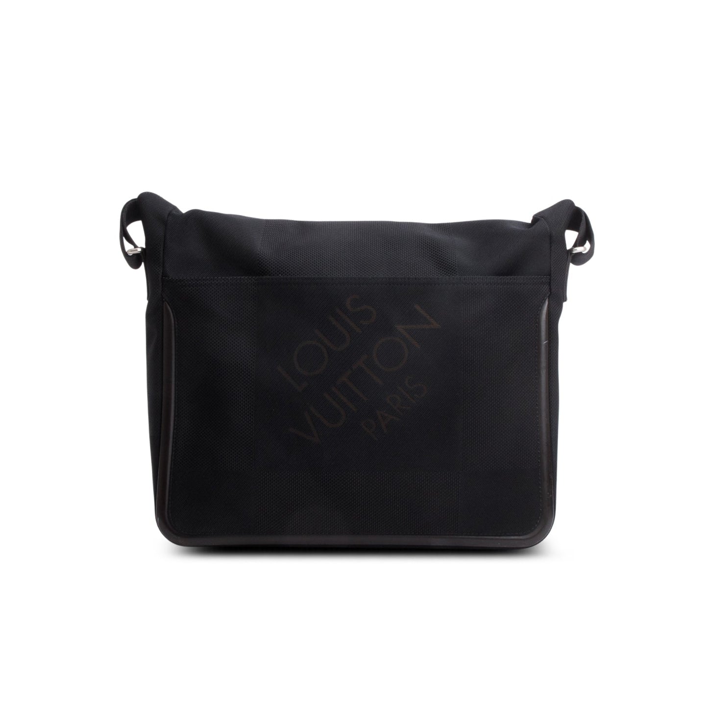 Louis Vuitton Black Damier Geant Canvas Messenger Bag