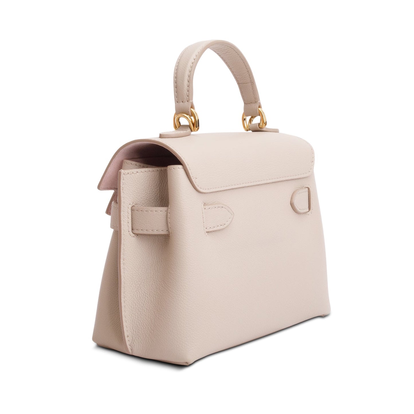 Louis Vuitton Beige Calkskin Mini Lockme Ever