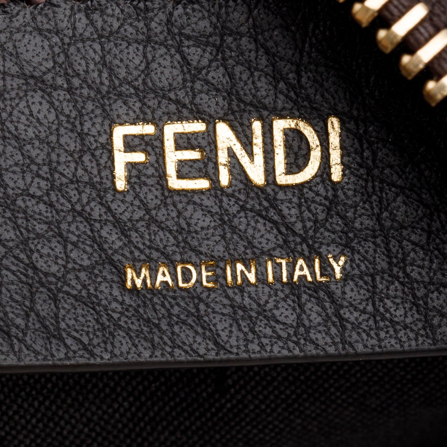 Fendi Brown FF Zucca Jacquard Mini Fendigraphy Bag