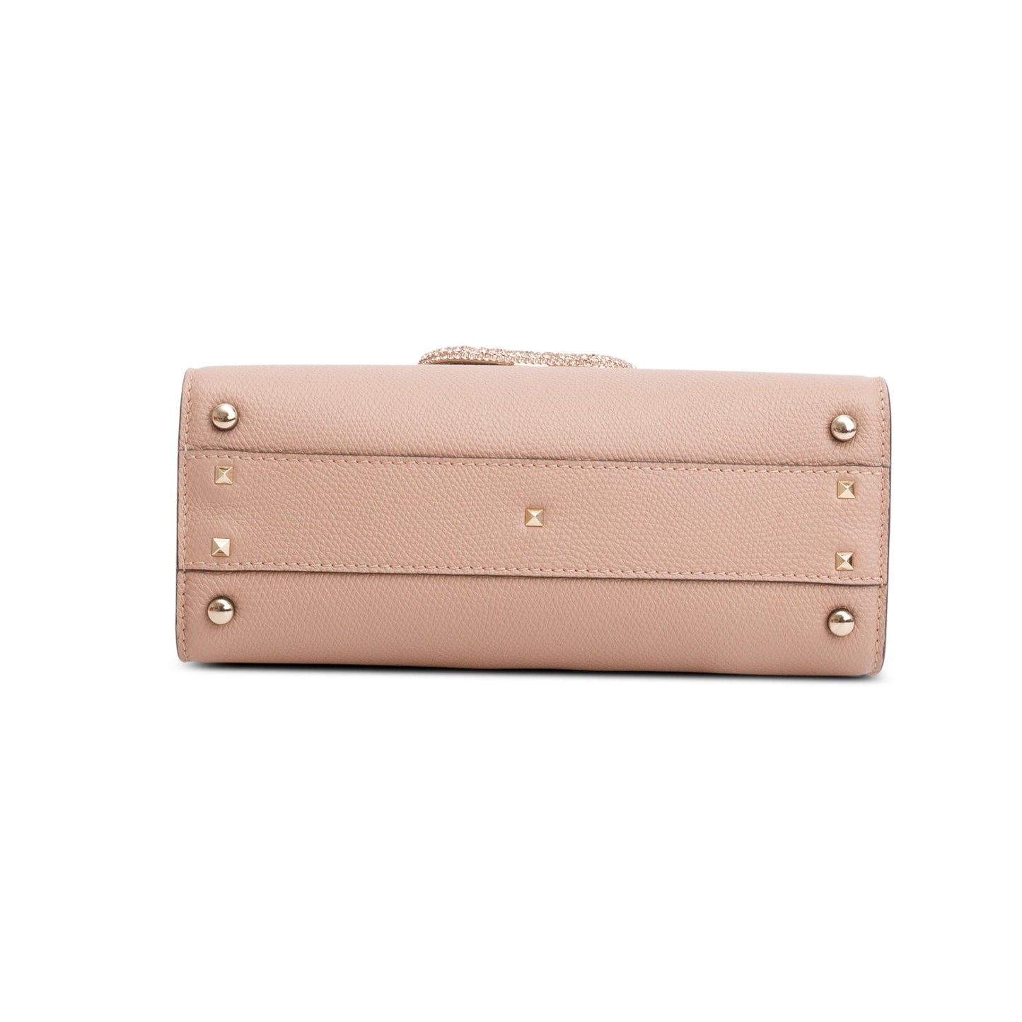 Valentino Pink Grainy Calfskin Small VSling Handbag