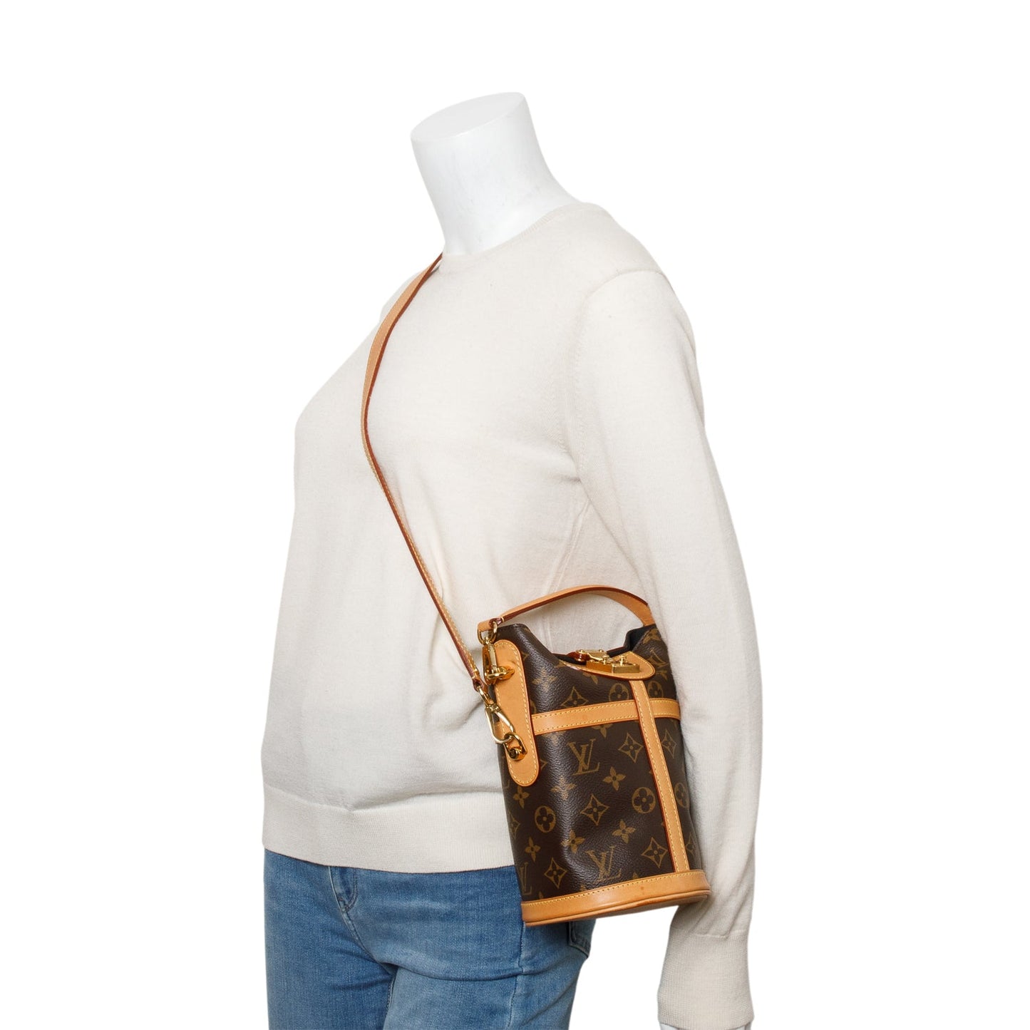 Louis Vuitton Monogram Duffle Crossbody Bag