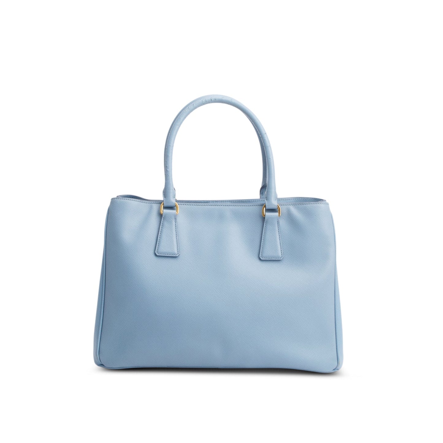 Prada Blue Saffiano Lux Medium Galleria Tote