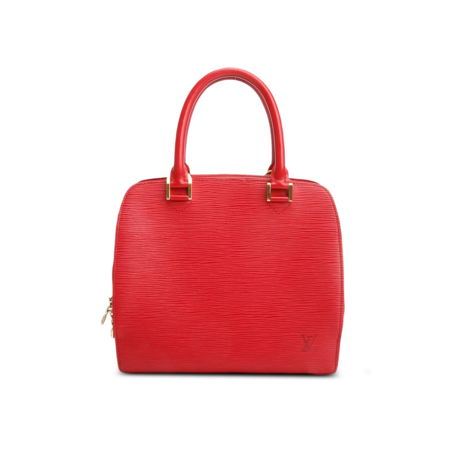 Louis Vuitton Red Epi Pont-Neuf
