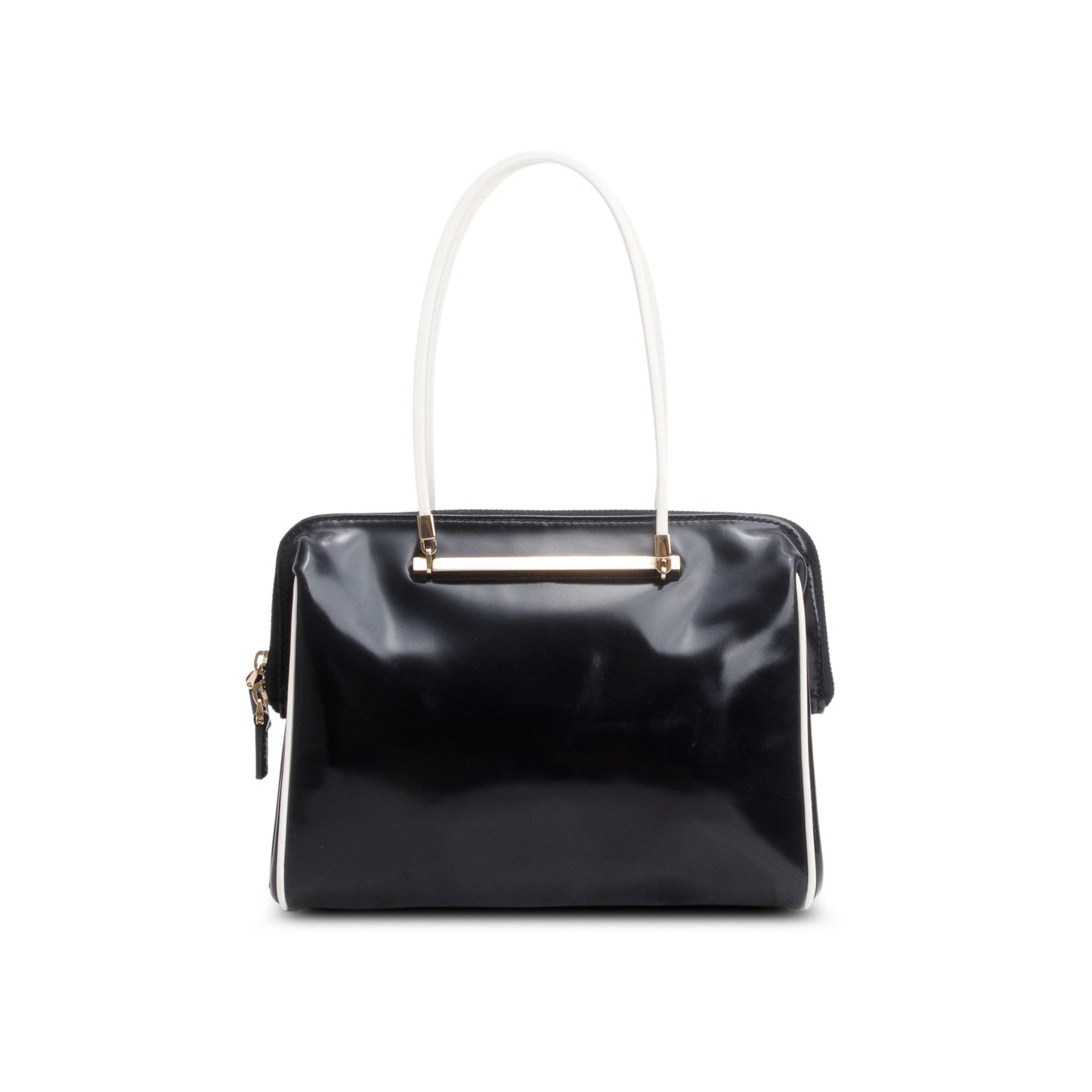 Gucci Vintage Black Patent Leather Mini Bag