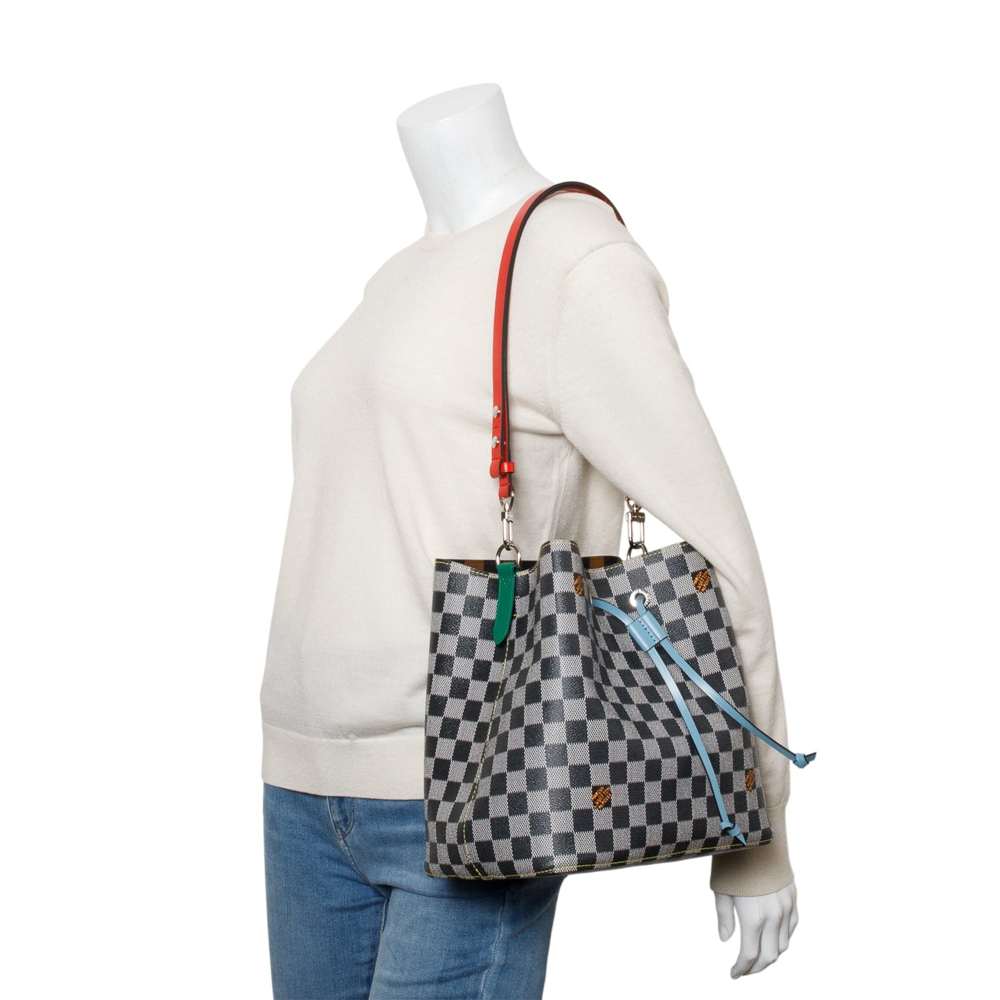 Louis Vuitton Limited Edition Multicolor Damier NeoNoe MM