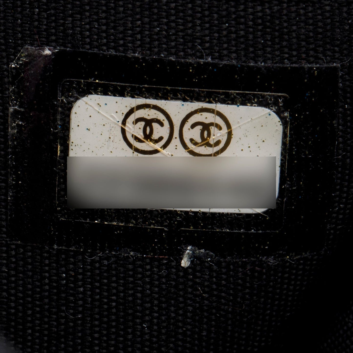 Chanel Black Lambskin Boy Flap Card Holder