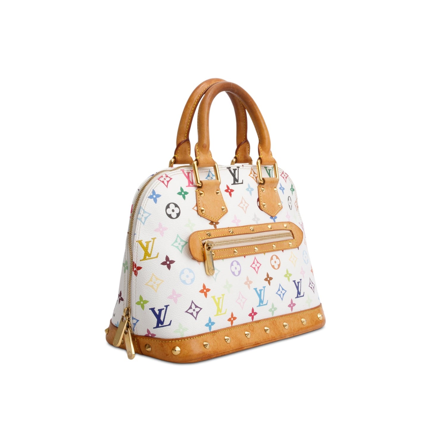 Louis Vuitton White Monogram Multicolore Alma PM