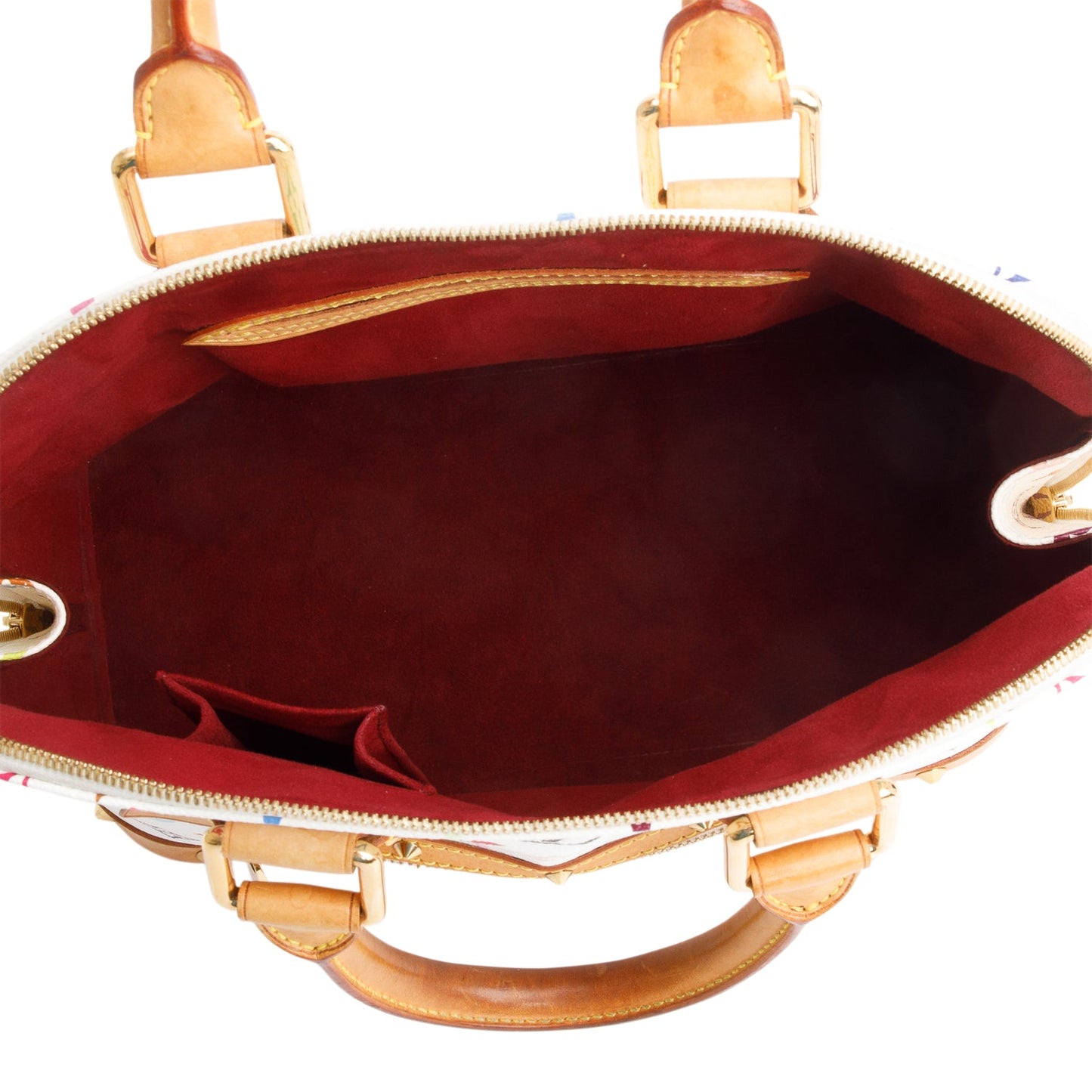 Louis Vuitton White Monogram Multicolore Alma PM