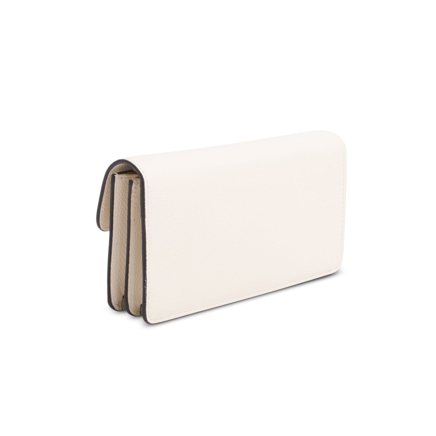 Valentino Cream VLogo Signature Wallet on Chain