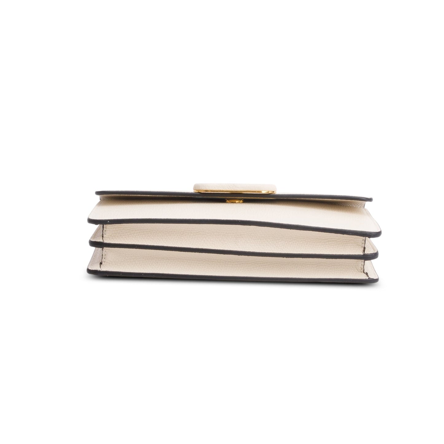 Valentino Cream VLogo Signature Wallet on Chain