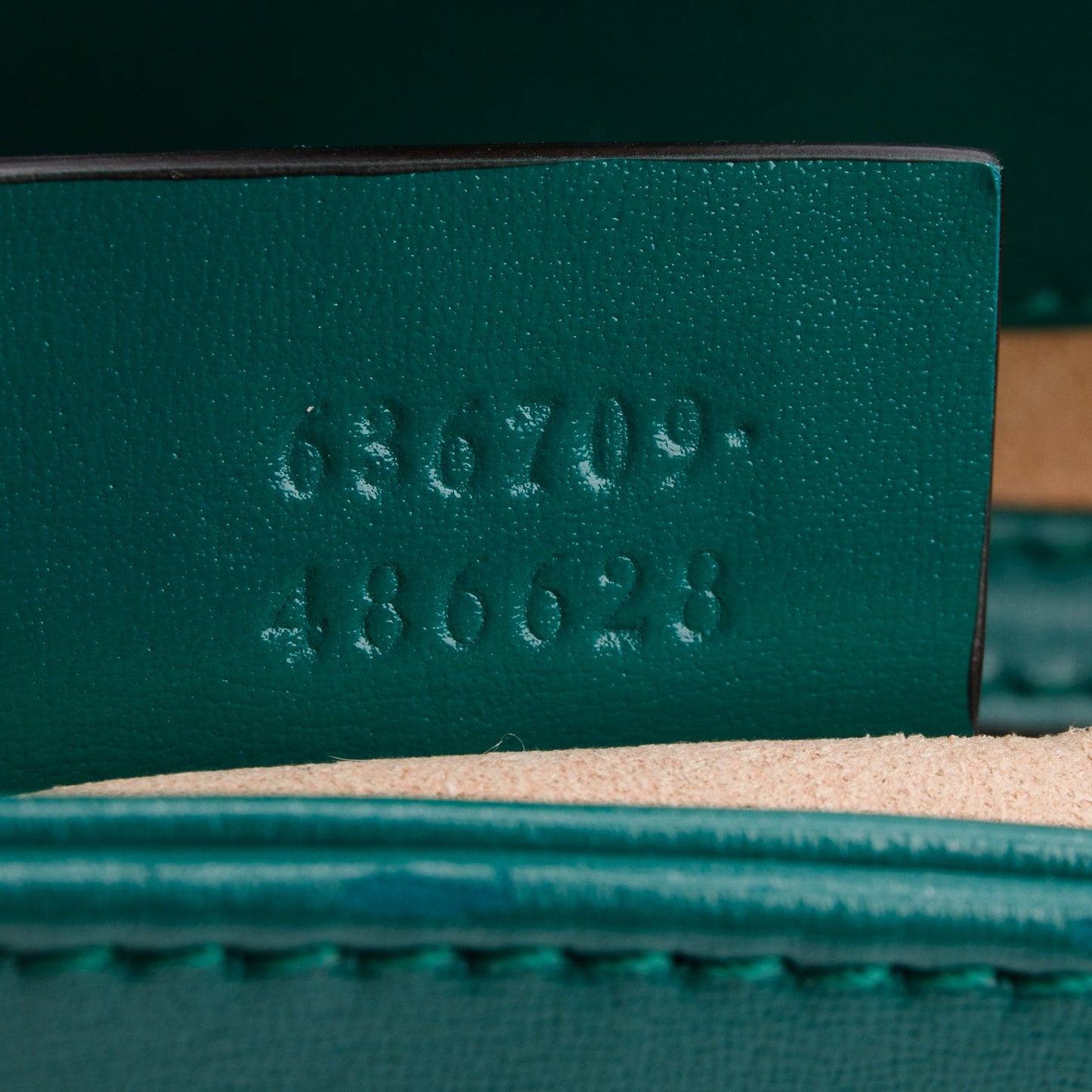 Gucci Green Ancora Leather Medium Jackie 1961 Hobo Bag