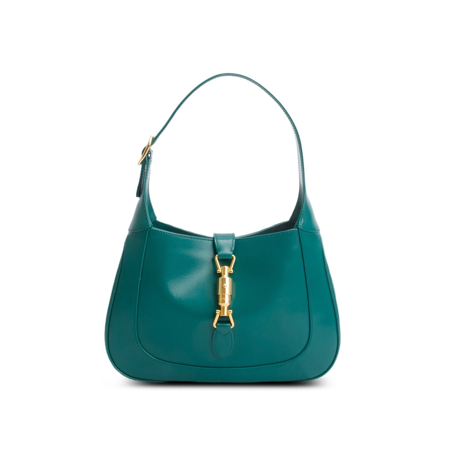 Gucci Green Ancora Leather Medium Jackie 1961 Hobo Bag